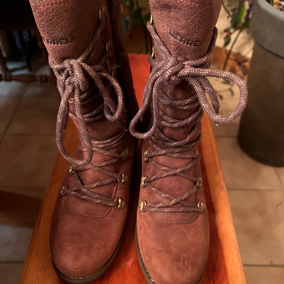 Merrell Brown Winter & Rain Boots - Picture 2 of 8